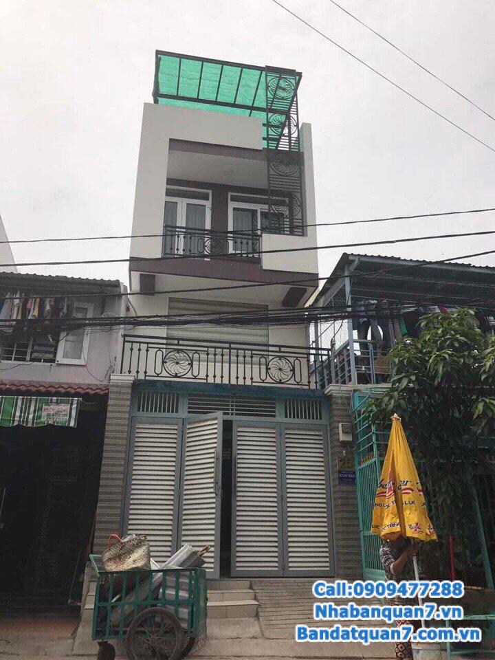 Bán nhà phường Bình Thuận, dt 4x18m, giá 3,8 tỷ, LH 0909.477.288